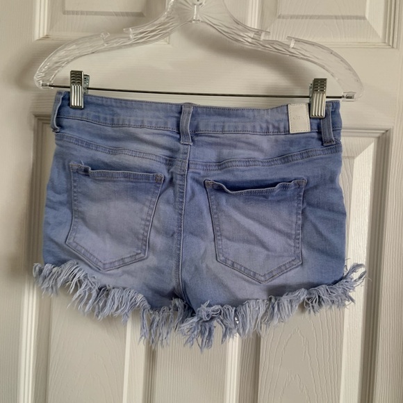 CP Jeans Blue Cut Off Denim Shorts size 5 - Picture 6 of 8